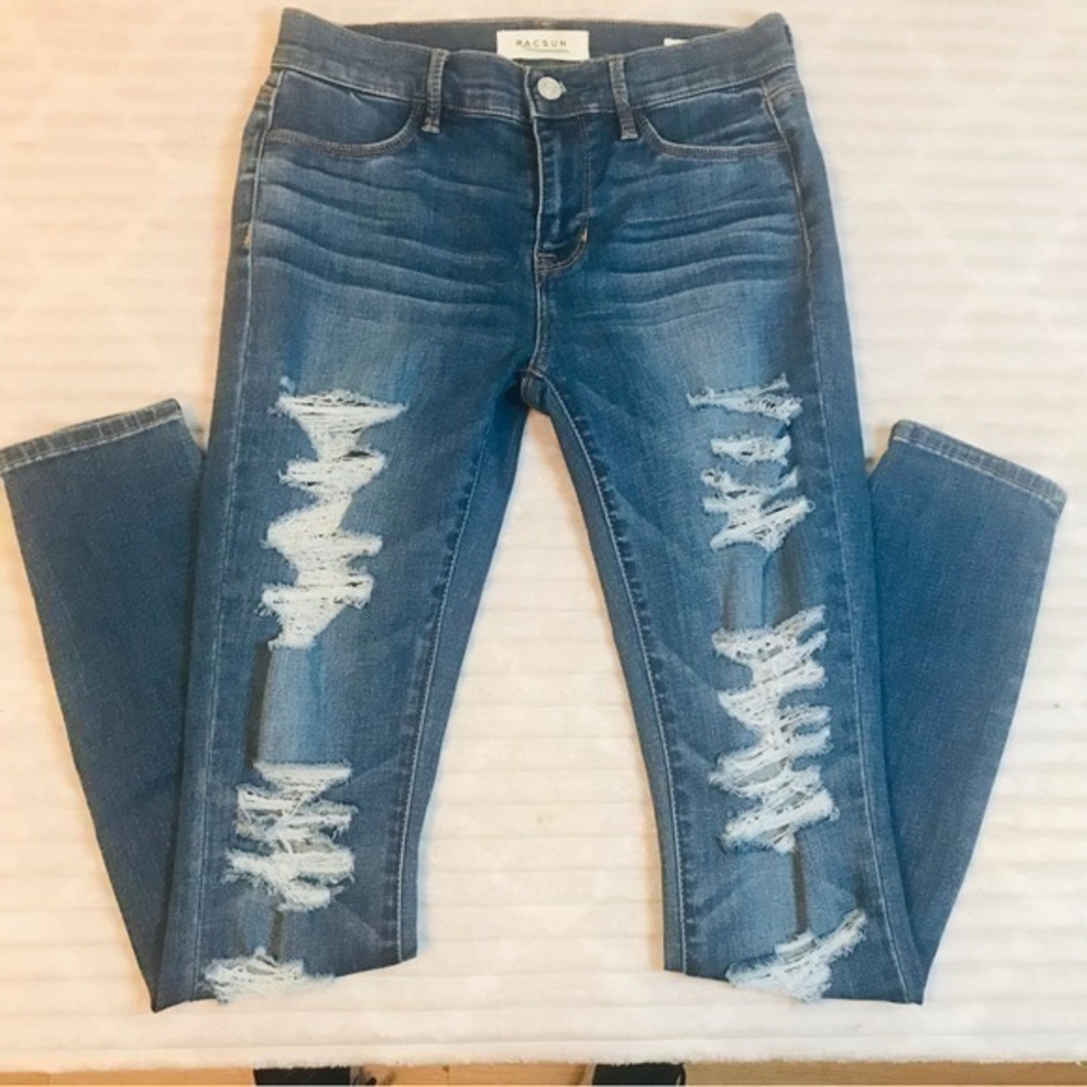PACSUN Distressed Jegging Skinny Jeans Women’s Size 25 0
